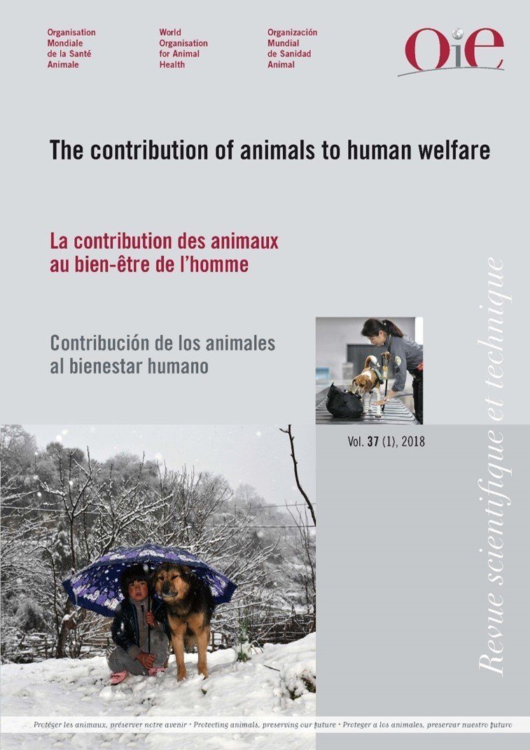 The contribution of animals to human welfareScientific and Technical  Review, Vol. 37 (1) - WOAH - World Organisation for Animal Health