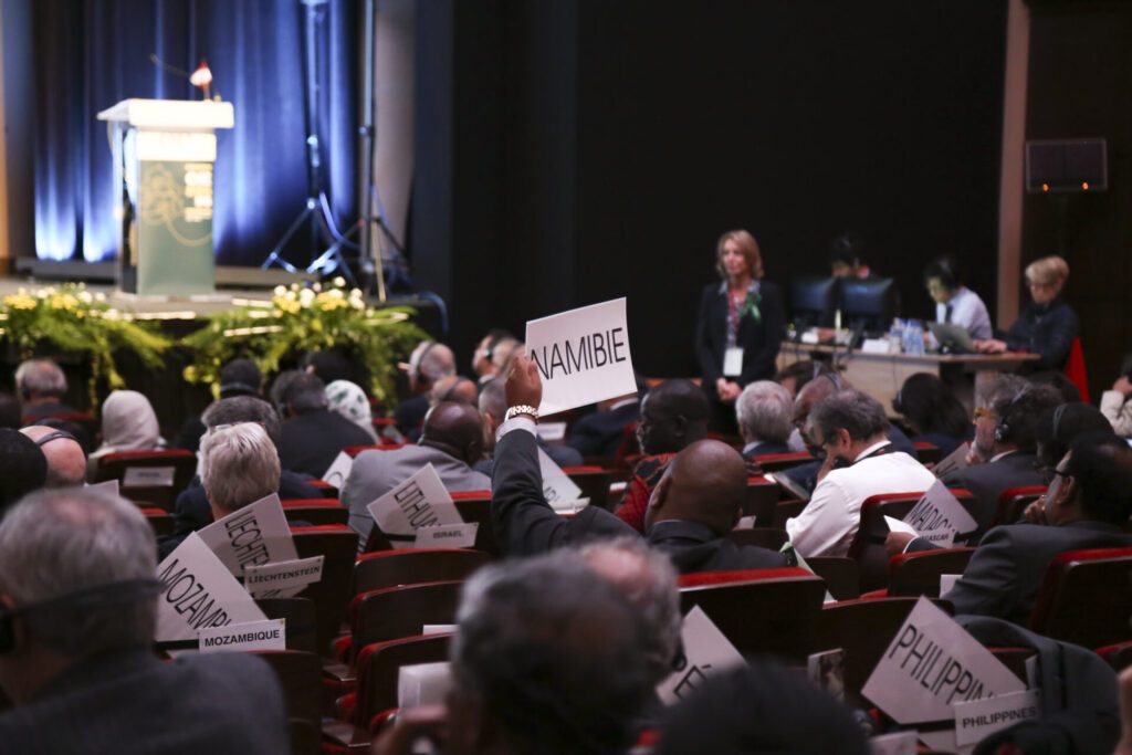 The World Assembly present at previous General Sessions