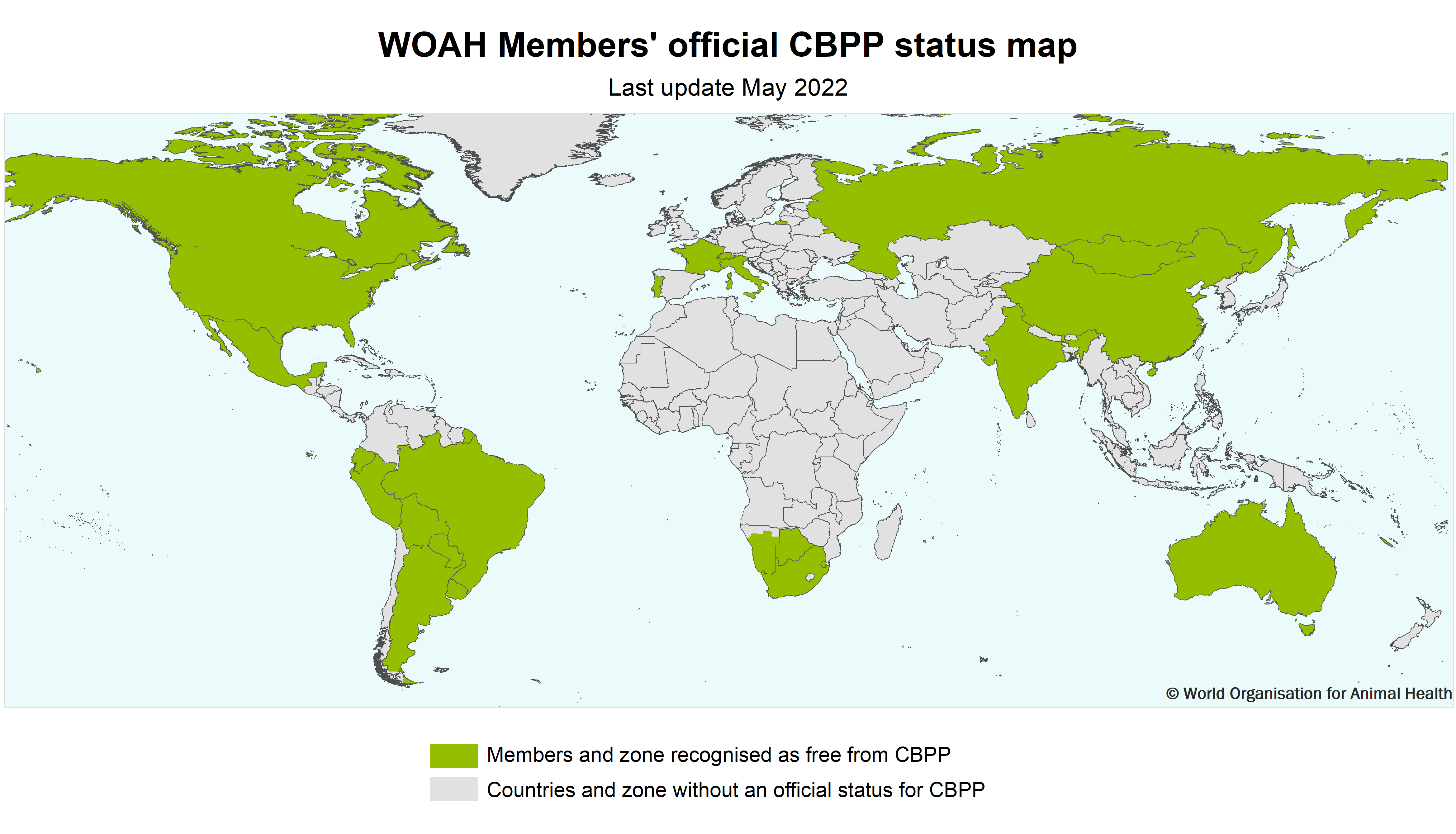 CBPP World Map